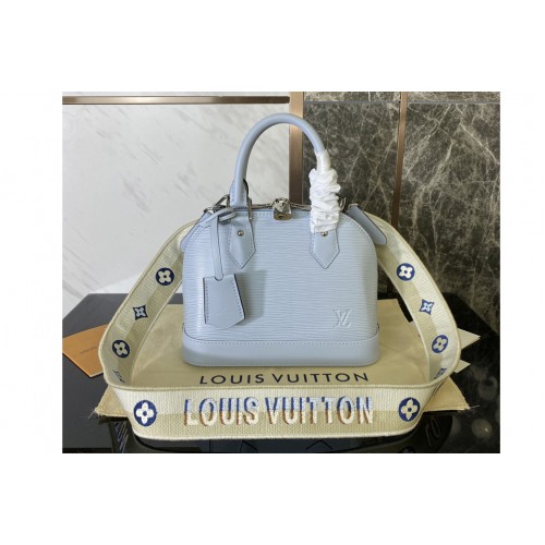 Louis Vuitton M59345 Alma BB Bag on Blue Epi Leather Louis Vuitton M59345 Alma BB Bag on Blue Epi Leather