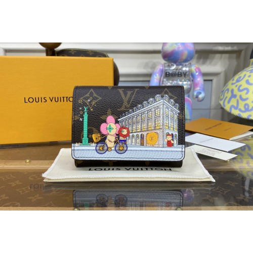 Louis Vuitton M81638 Victorine wallet in Monogram canvas With Pink Louis Vuitton M81638 Victorine wallet in Monogram canvas With Pink