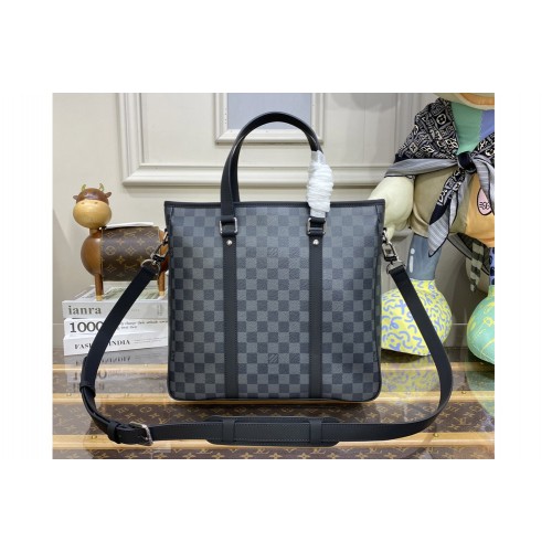 Louis Vuitton N41467 Tadao PM bag in Damier Graphite canvas Louis Vuitton N41467 Tadao PM bag in Damier Graphite canvas