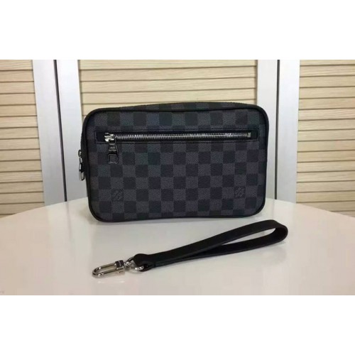 Louis Vuitton N41664 Kasai Clutch in Damier Graphite canvas Louis Vuitton N41664 Kasai Clutch in Damier Graphite canvas
