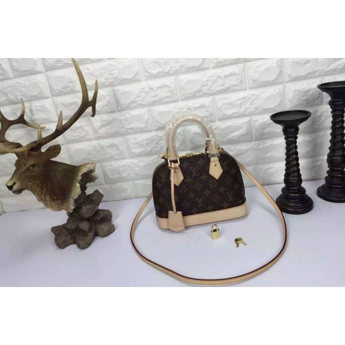 Louis Vuitton M53152 Alma BB Bag in Monogram Canvas Louis Vuitton M53152 Alma BB Bag in Monogram Canvas