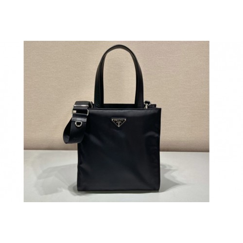 Prada 1BG426 Nylon Tote Bag in Black Nylon