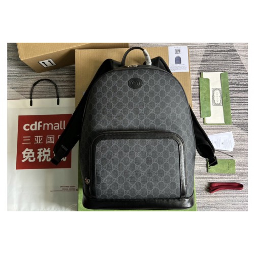 Gucci Backpack with Interlocking G in Black Supreme canvas Gucci Backpack with Interlocking G in Black Supreme canvas