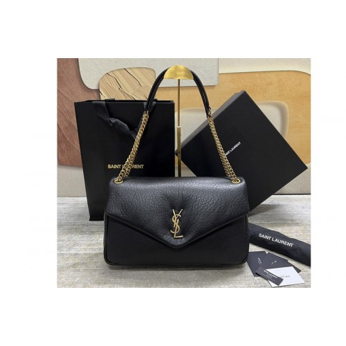 YSL CALYPSO LARGE bag IN Black GRAINED LAMBSKIN YSL CALYPSO LARGE bag IN Black GRAINED LAMBSKIN