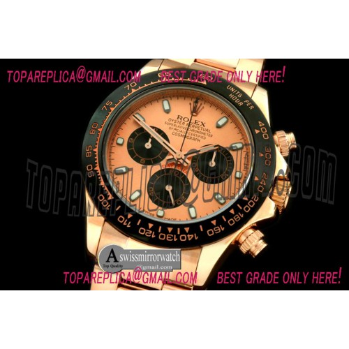 Rolex Daytona 2013 RG/RG Gold Stick A-7750 Sec@6 Rolex Daytona 2013 RG/RG Gold Stick A-7750 Sec@6