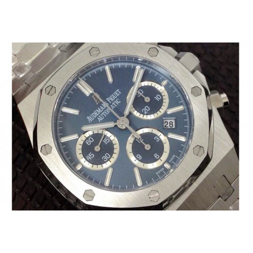 Audemars Piguet 26320 Royal Oak Chronograph SS Blue Dial on SS Bracelet A7750 Audemars Piguet 26320 Royal Oak Chronograph SS Blue Dial on SS Bracelet A7750