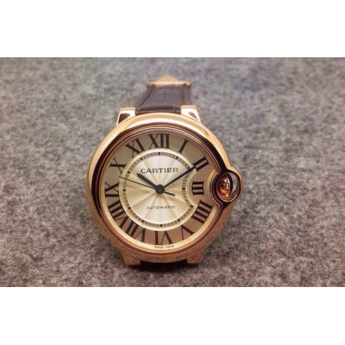 Ballon de Cartier 36mm 1:1 JF Watches Rose Gold Asian 2688