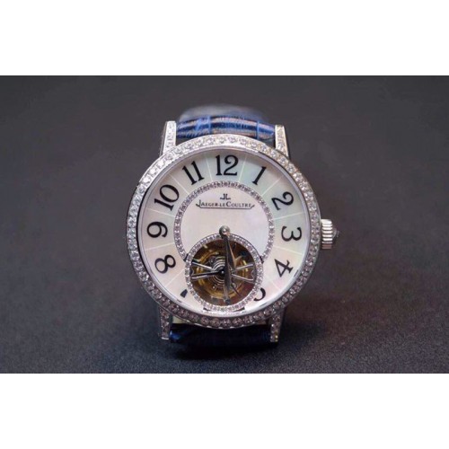Jaeger LeCoultre Haute Joaillerie Tourbillon RG/LE Diamond Bezel Flying Tourbillon
