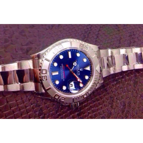 Rolex Yacht-Master 116622 JF Blue Dial on SS Bracelet A2836 V2
