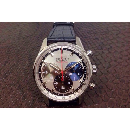 Zenith El Primero Chrono Asian 7750 SS/LE Black Zenith El Primero Chrono Asian 7750 SS/LE Black