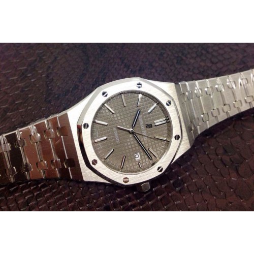 Audemars Piguet Royal Oak 41mm 15400 1:1 Best Edition Grey Dial on SS Bracelet MIYOTA9015