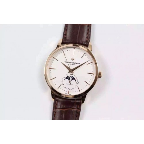 Vacheron Constantin Moonphase 81180 RG/LE White Dials Cal.2450SC