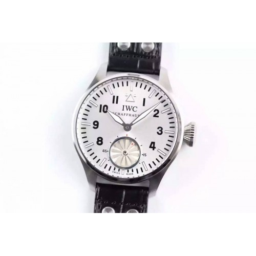 IWC Big Pilot Markus Buhler SS/LE White Asian 6498