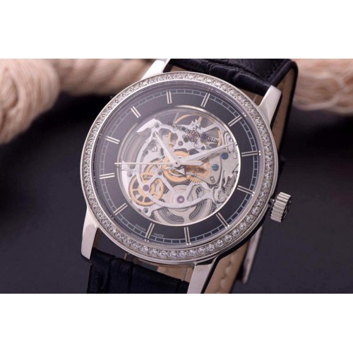Vacheron Constantin Patrimony Skeleton SS/LE Asian 2824 Black dial