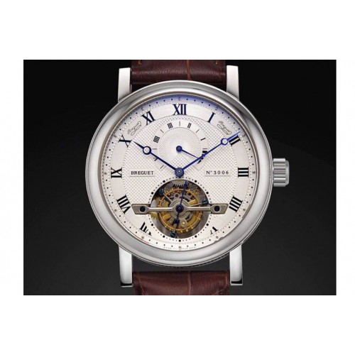 Breguet Grand Complication Tourbillon Power Reserve SS Silver Dial Breguet Grand Complication Tourbillon Power Reserve SS Silver Dial