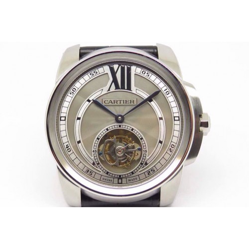 Cartier Calibre de Cartier Tourbillon SS/LE Grey Flying Tourbillon