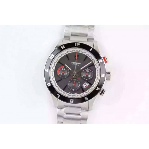 Tudor Grantour 42mm SS/SS Black Dail A7750 Tudor Grantour 42mm SS/SS Black Dail A7750