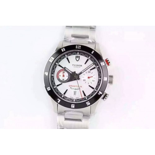 Tudor Grantour Fly-Back 42mm SS/SS White Dail A7750 Tudor Grantour Fly-Back 42mm SS/SS White Dail A7750
