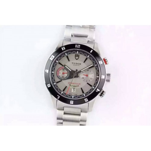 Tudor Grantour Fly-Back 42mm SS/SS Grey Dail A7750 Tudor Grantour Fly-Back 42mm SS/SS Grey Dail A7750