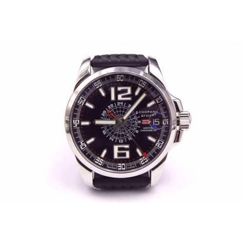 Chopard Mille Miglia GMT Black Dial on Black Rubber Strap Chopard Mille Miglia GMT Black Dial on Black Rubber Strap