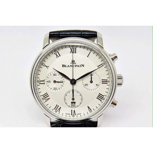 Blancpain SS/LE Asian 7750 White dial