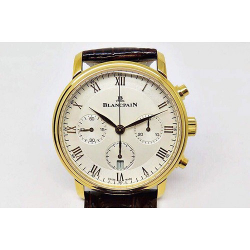 Blancpain RG/LE Asian 7750 White dial