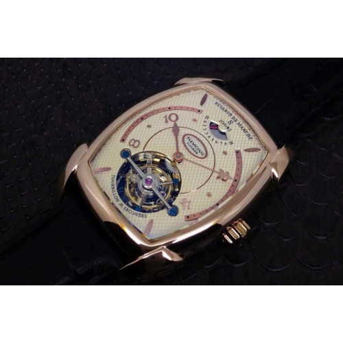 Parmigiani Fleurier Kalpa XL Tourbillon RG White Textured Dial on Black Leather Strap Parmigiani Fleurier Kalpa XL Tourbillon RG White Textured Dial on Black Leather Strap