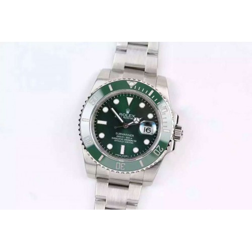 Rolex Submariner 116610 LV Green Ceramic V3 1:1 JF Best Edition SA3135