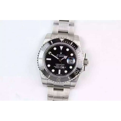 Rolex Submariner 116610 LV Black Ceramic V3 1:1 JF Best Edition SA3135