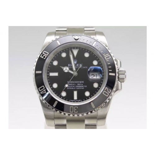 Rolex 2016 Submariner 116610 LN Black Ceramic V6S SA3135 1:1 Noob Best Edition