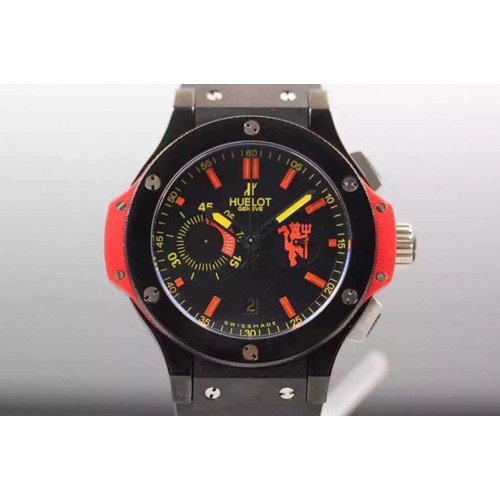 Hublot big bang Manchester United Red Devil Bang PVD/Ceramic A-7750