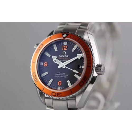 Omega Planet Ocean Professional Orange Bezel 42mm V6F Best Edition on SS Bracelet A8500