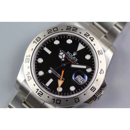 Rolex Explorer II 42mm 216570 1:1 JF Best Edition Black Dial A2836