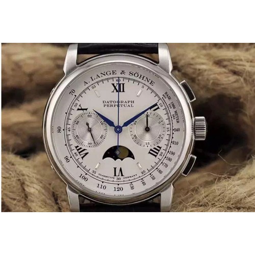 A.Lange&Sohne Lemania Manual Working Moon Phase Watch