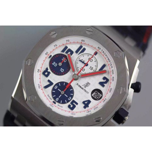 Audemars Piguet Royal Oak Offshore Tour Auto 2012 JF Best Edition on Blue Leather Strap A7750