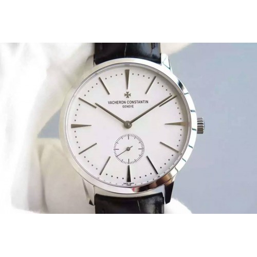 Vacheron Constantin SS MK Best Edition White Dial on Black Leather Strap Vacheron Constantin SS MK Best Edition White Dial on Black Leather Strap