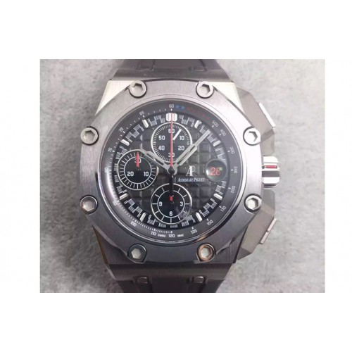 Audemars Piguet Royal Oak Offshore 44mm Titanium Michael Schumacher 1:1 JF Best Edition A3126 (FREE XS Strap)