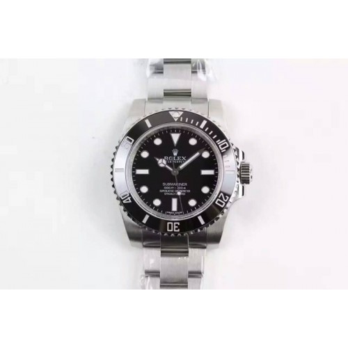 Rolex Submariner 114060 LN Black Ceramic 1:1 JF Best Edition SA3130