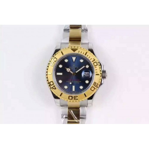 Rolex Yacht-Master 16623 JF Best Edition Blue Dial on SS/YG Bracelet Swiss 2836