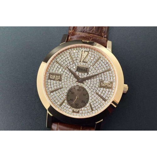 Piaget 41mm RG/LE Diamond Dial A2824