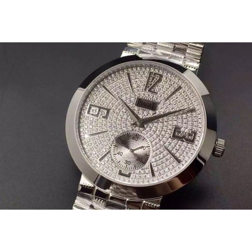 Piaget 41mm SS/SS Diamond Bezel A2824