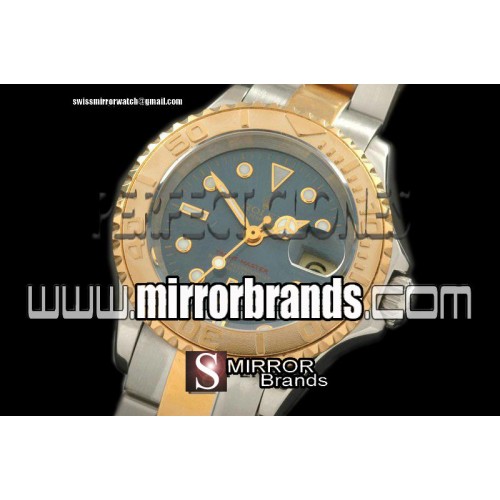 Luxury Rolex Yachtmaster  TT Blue Dial Swiss Eta 2671-2