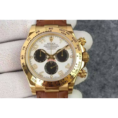 Rolex Cosmograph Daytona YG/LE White Dail A4130