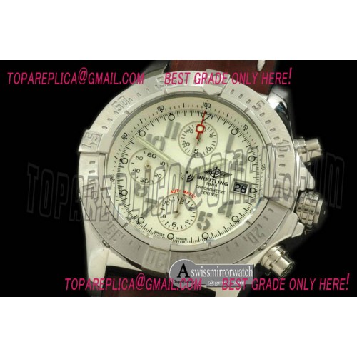 Breitling 2010 Avenger Chrono SS/LE White A-7750 Breitling 2010 Avenger Chrono SS/LE White A-7750