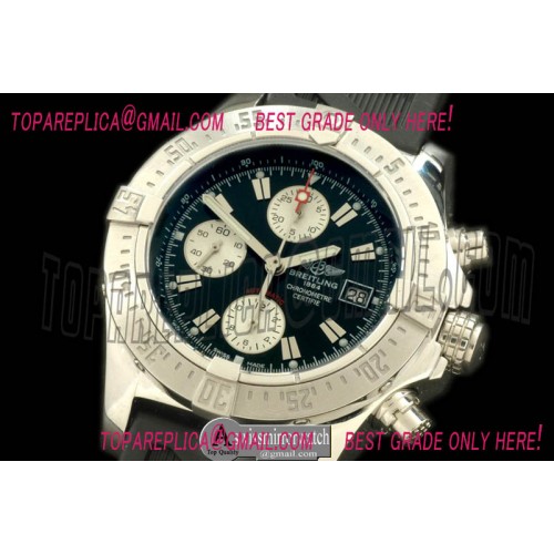 Breitling 2011 Avenger Chrono SS/RU Black A-7750 Breitling 2011 Avenger Chrono SS/RU Black A-7750