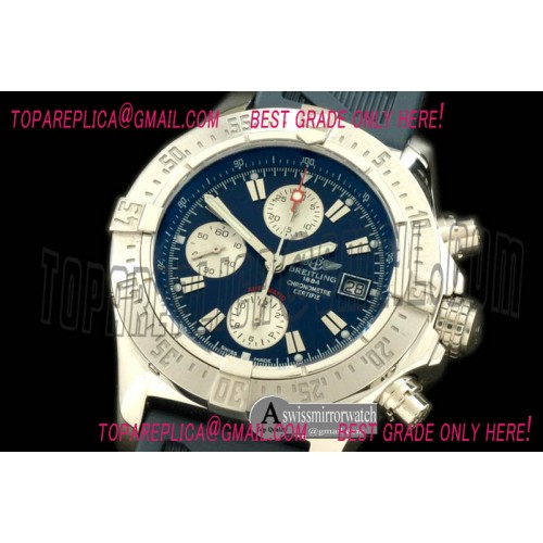 Breitling 2011 Avenger Chrono SS/RU Blue A-7750 Breitling 2011 Avenger Chrono SS/RU Blue A-7750