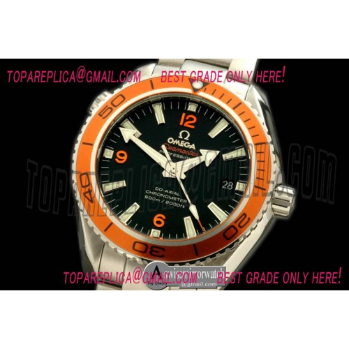 Omega Orange  Ceramic Planet Ocean 42mm Swiss 2824