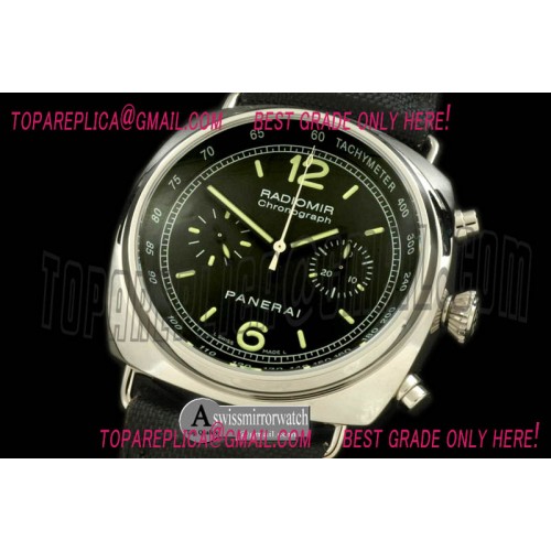 Panerai Pam 288K Radiomir Chrono SS/NY Black A-7750 Chrono