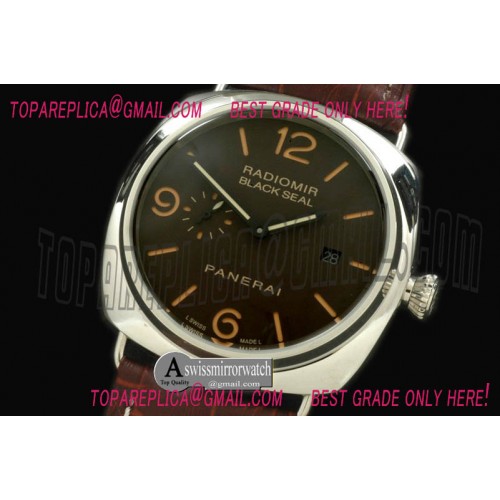 Panerai Pam 505 3 Days GMT SS/LE Brown SG-25J Auto