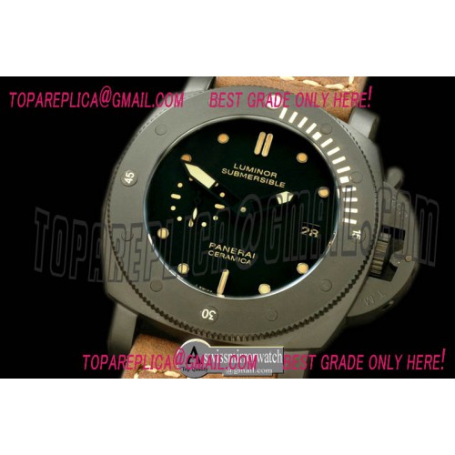 Panerai Pam 508 N Submersible Black SS/LE SG-25J Auto